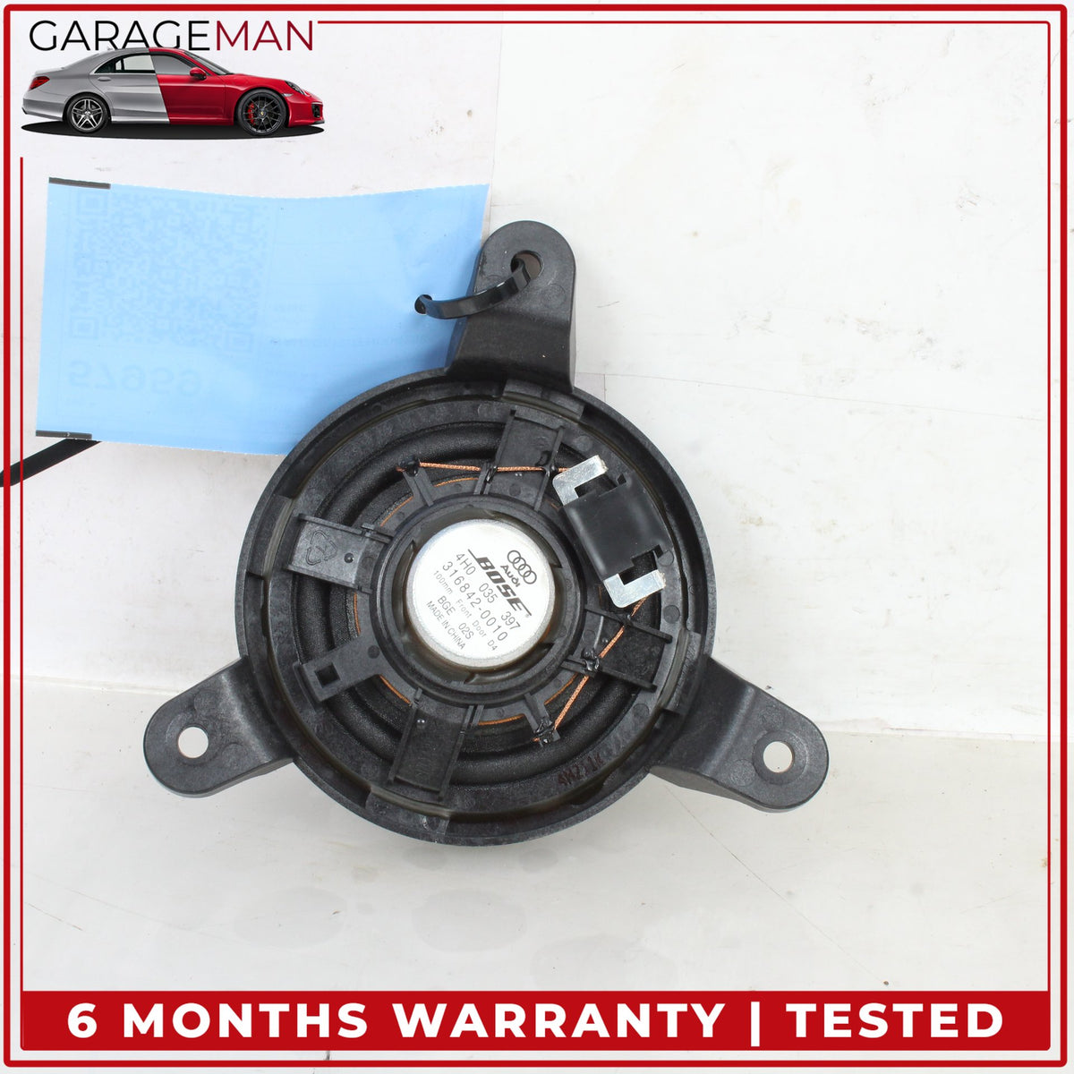 2011-2018 Audi A8 S8 Front and Rear Audio Sound Speaker Set Bose 4H0035297 OEM
