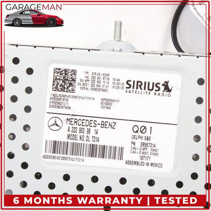 2014-2020 Mercedes X156 GLA250 Sirius Satellite Radio Receiver 2229009814 OEM