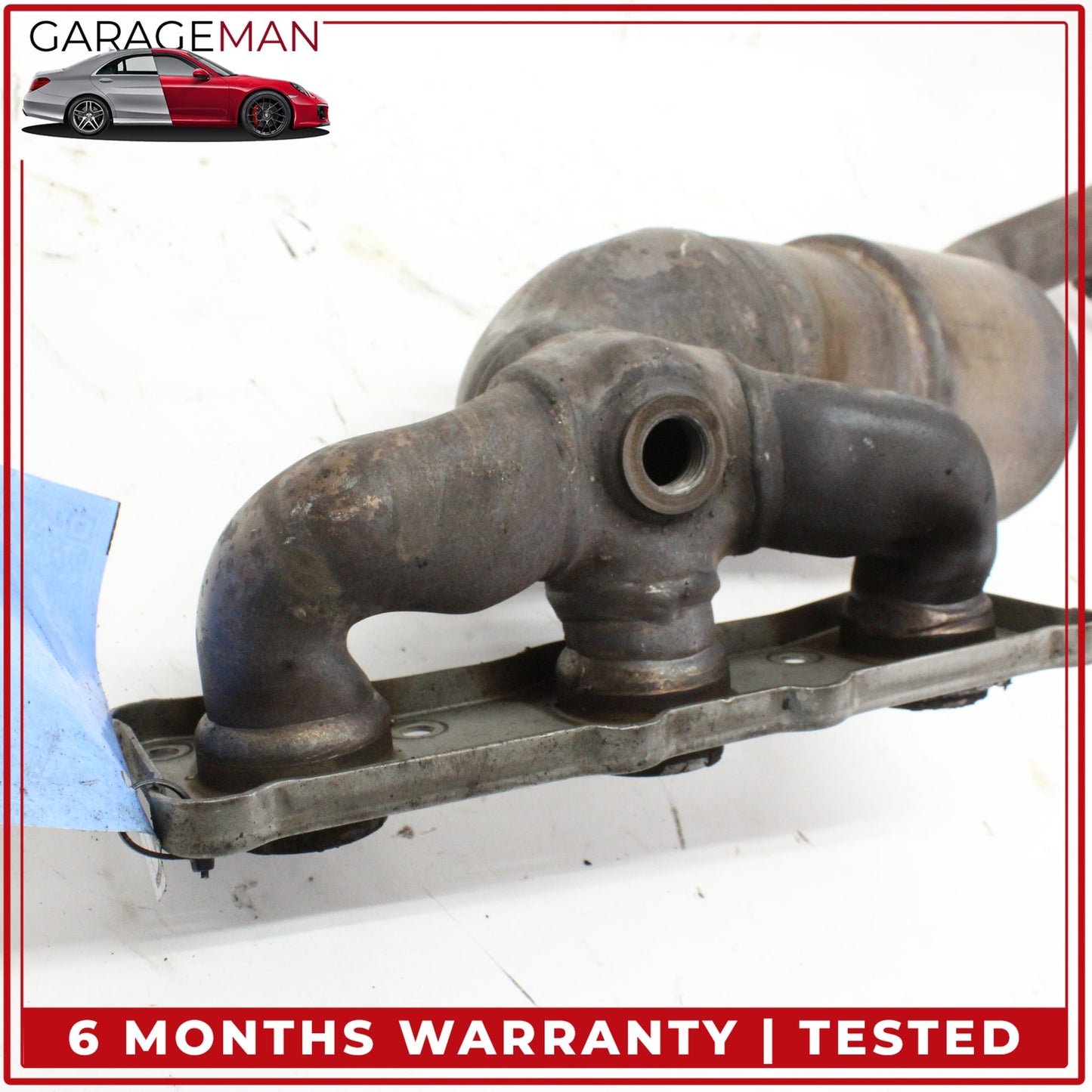 2011 BMW 528i F10 Sedan Exhaust Downpipe 7591446 OEM