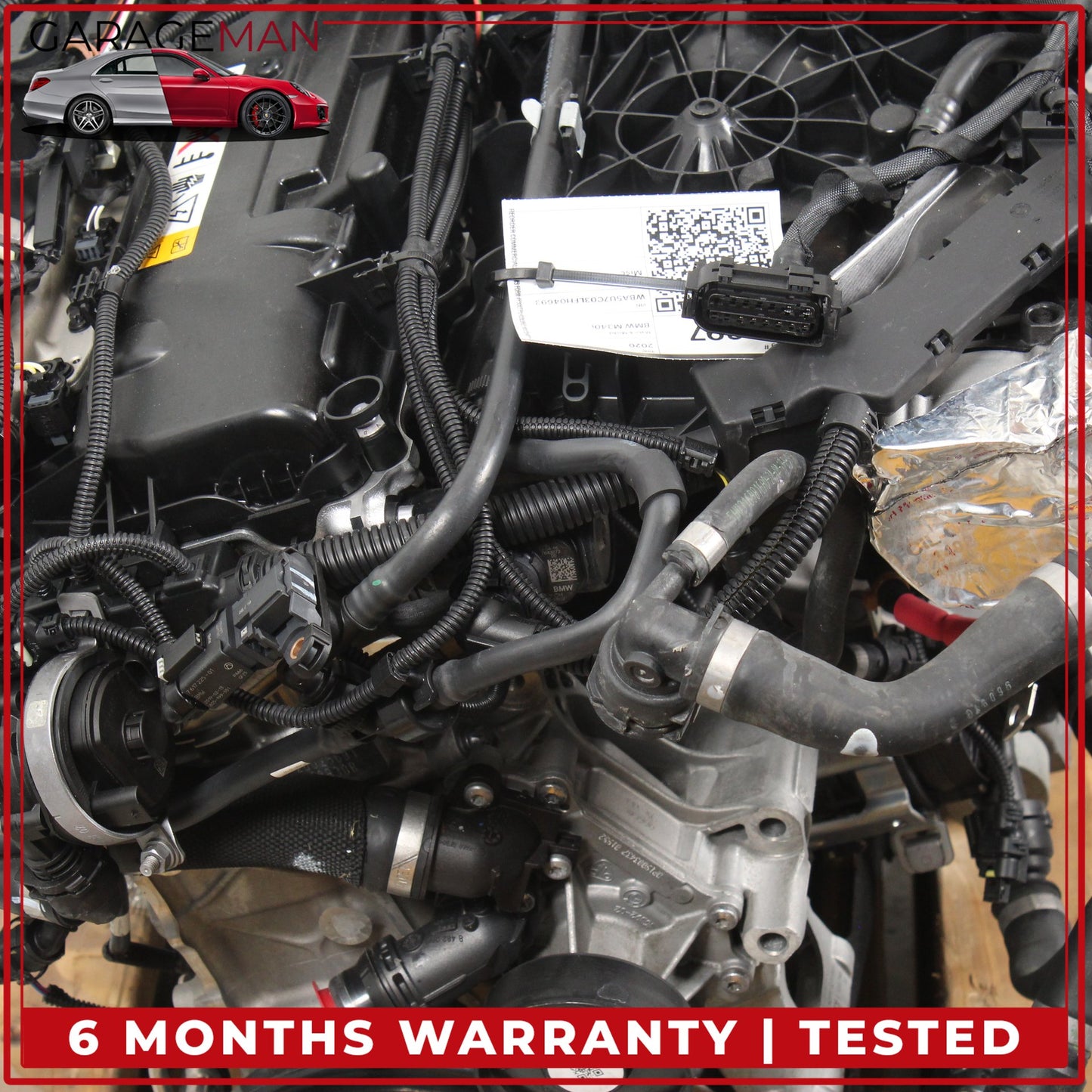 2020-2024 BMW M340i M440i X3 X4 RWD 3.0L Engine Motor Assembly B58B30O1 OEM 75K