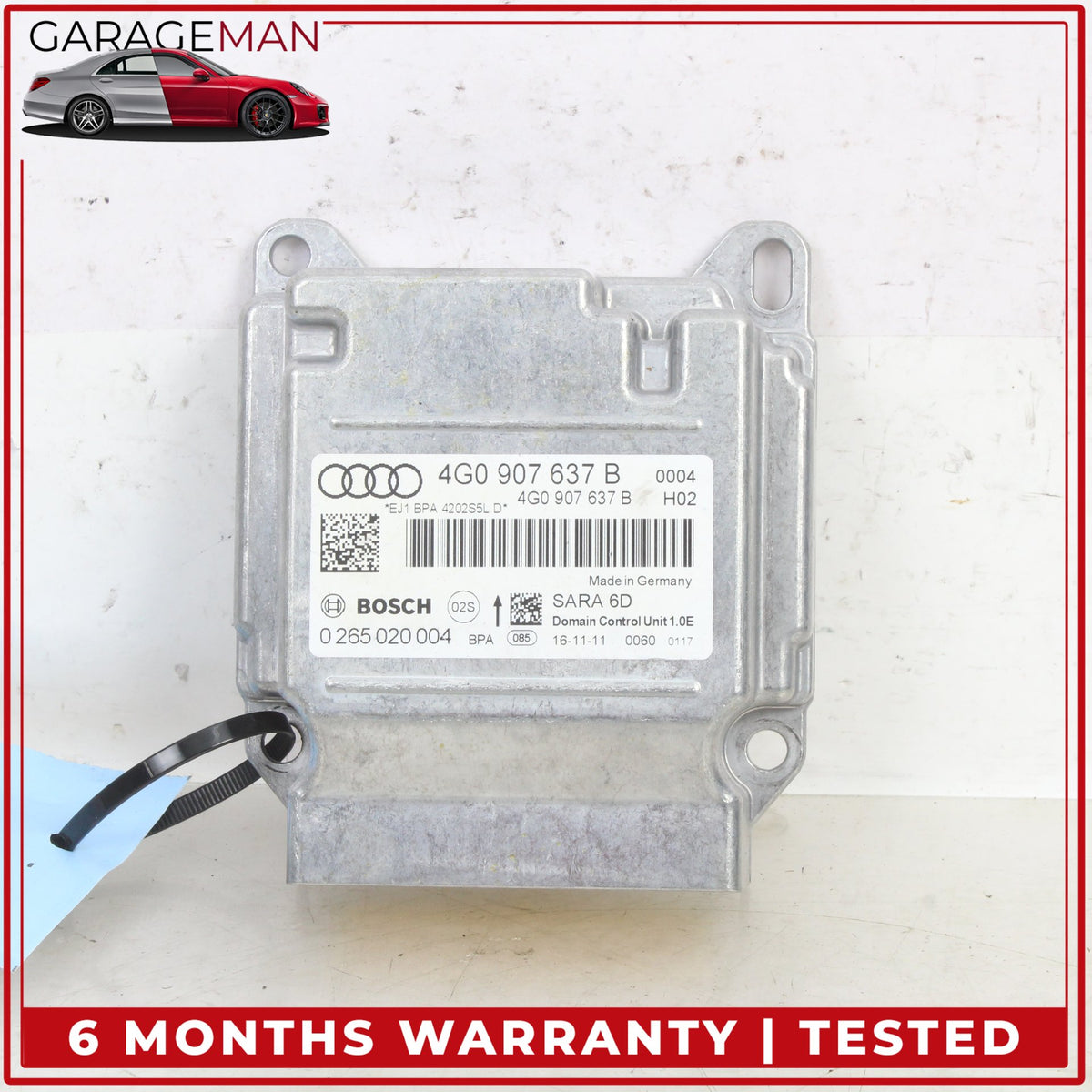 2012-2018 Audi A7 A6 Acceleration Yaw Rate Speed Sensor Module 4G0907637B OEM