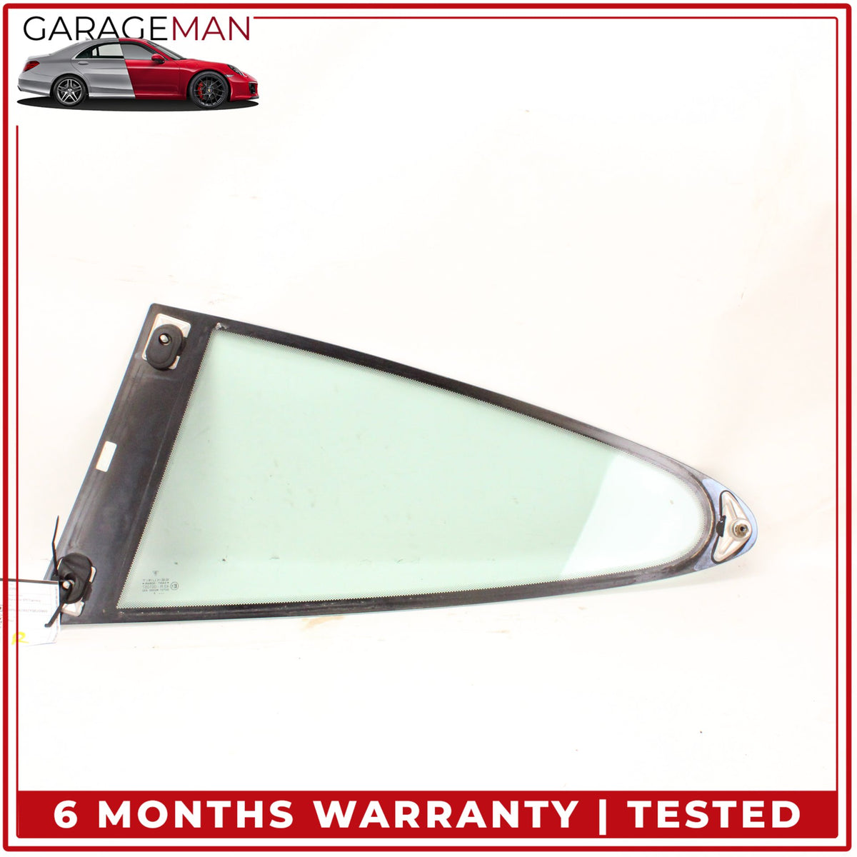 1999-2005 Porsche 911 Carrera 996 Coupe Rear Right Side Quarter Window Glass OEM