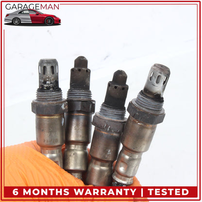 2013-2018 Audi A8 3.0L Oxygen O2 Lambda Sensor Set of 4 4H0906265D OEM
