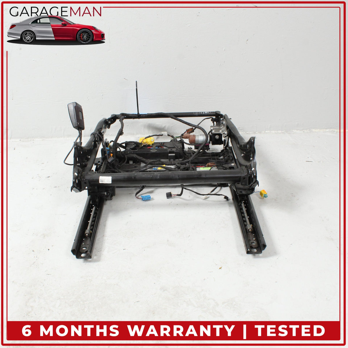 2015-2023 Mercedes W205 C300 Front Right Seat Rail Track Frame w/ Motors OEM