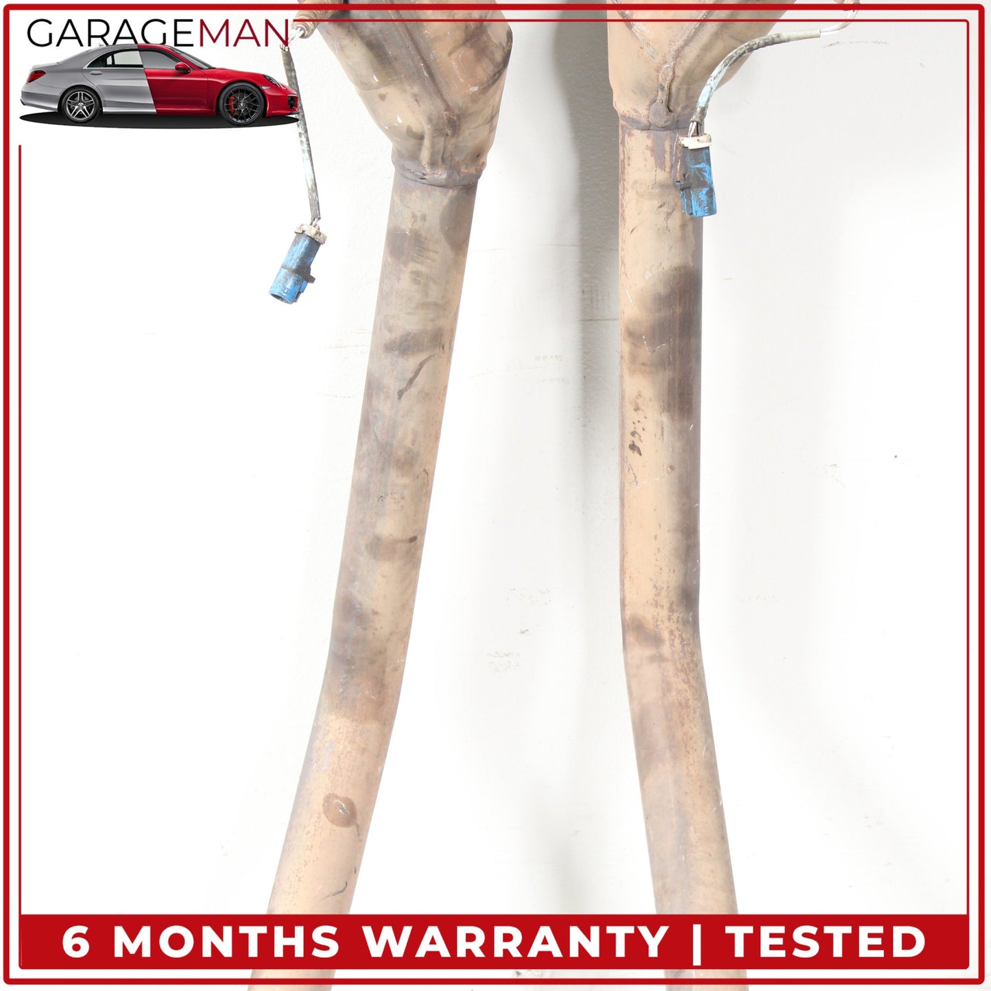 2002-2005 Ford Thunderbird RWD Left and Right Side Exhaust Downpipe Set OEM