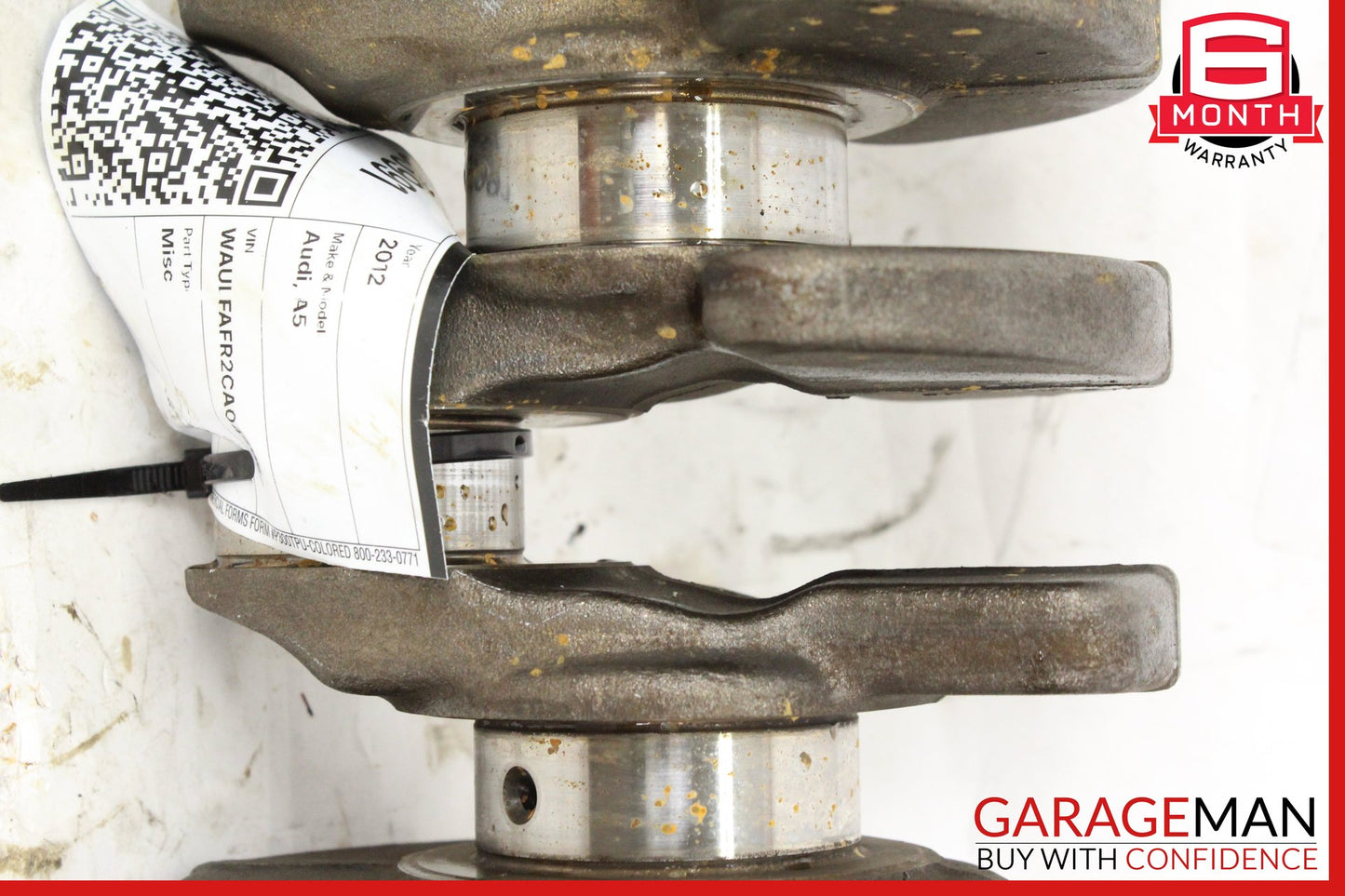 2009-2016 Audi A5 8T Engine Motor Crankshaft 06H105021M OEM