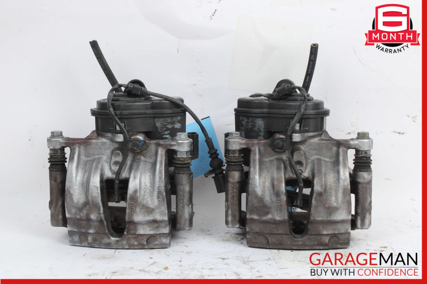 2017-2024 Audi Q7 Rear Left & Right Side Brake Caliper Calipers Set of 2 OEM