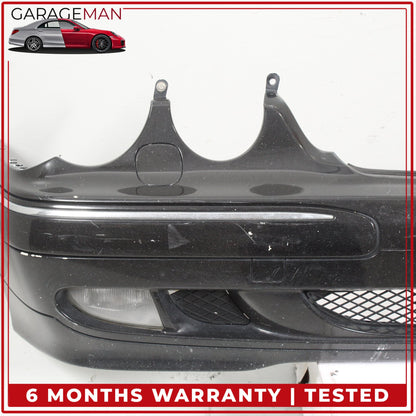 2000-2003 Mercedes W210 E320 E500 Front Bumper Cover Assembly Black OEM