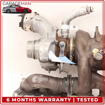 2018-2021 BMW X3 G01 B58 Engine Motor Turbo Turbocharger w/ Manifold 7643147 OEM