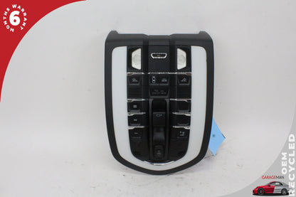 2010-2018 Porsche Cayenne 958 Panamera 970 Overhead Dome Light Lamp Black OEM