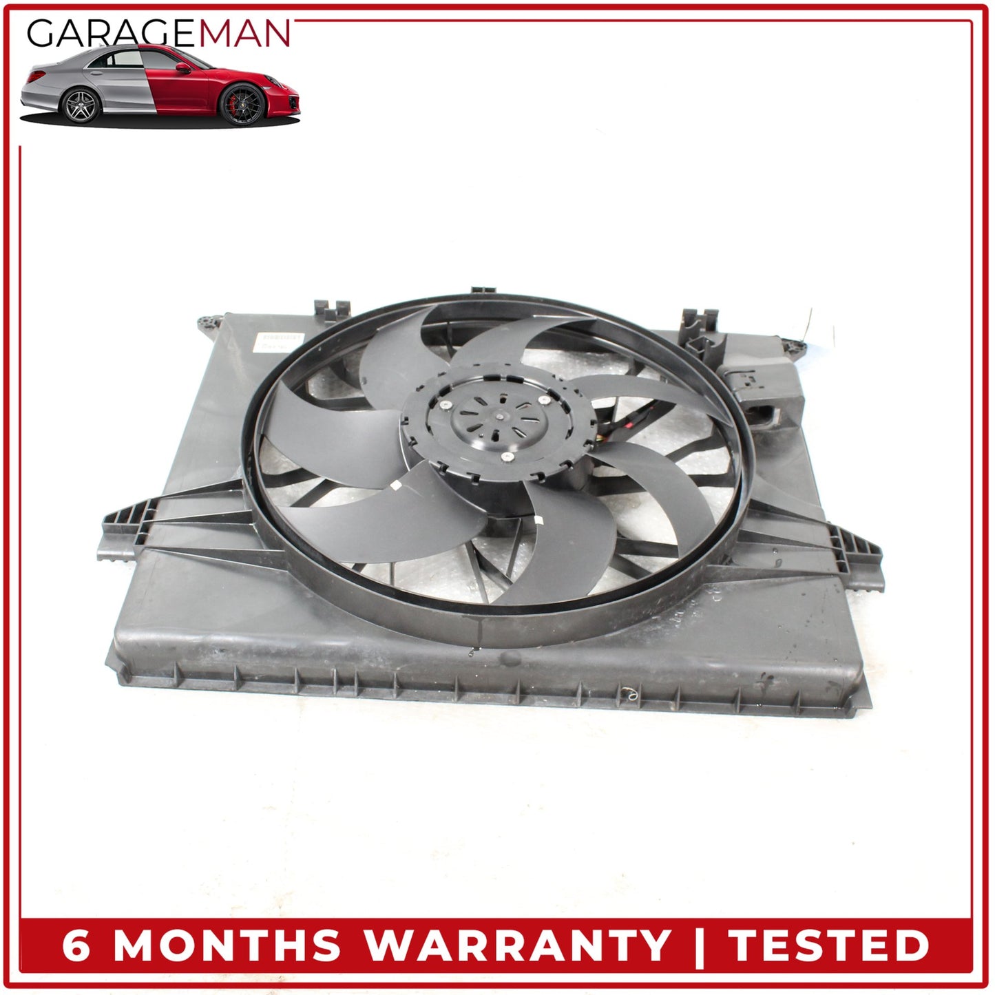 2006-2013 Mercedes W164 ML350 Engine Cooling Fan Motor Assembly 1645000493 OEM