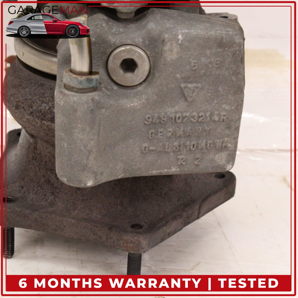 2003-2006 Porsche Cayenne 955 Turbo 4.5L V8 Left Turbocharger Turbo Charger OEM