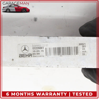 2015-2018 Mercedes-Benz C300 W205 Engine Oil Cooler Radiator 0995002200 OEM
