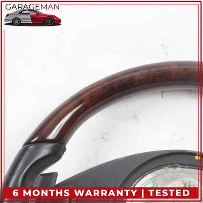 2012-2018 Mercedes W212 E350 CLS550 Steering Wheel w/ Paddle Shifters Wood OEM