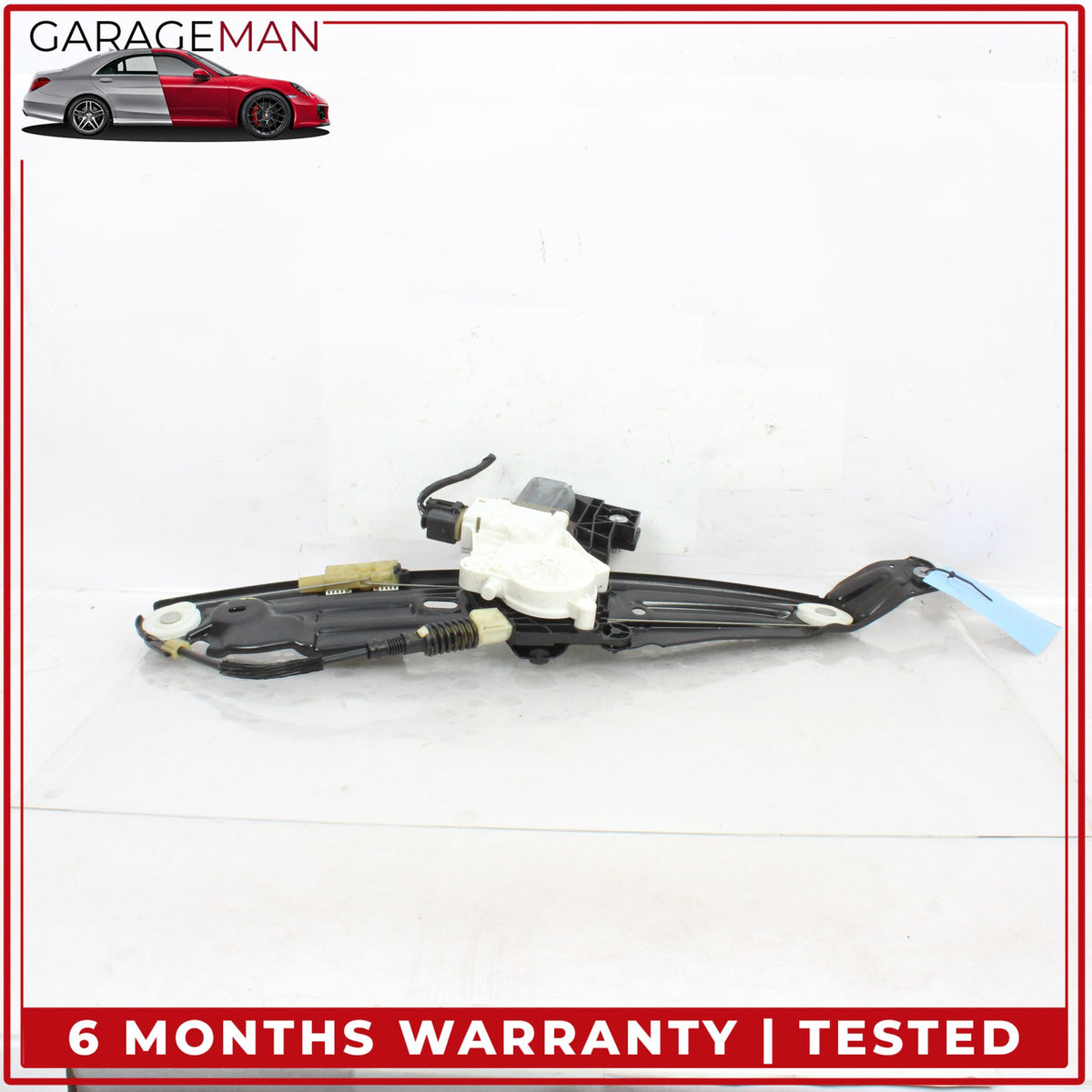2009-2015 BMW 740i F01 Rear Left Side Window Regulator w/ Motor 70460310 OEM