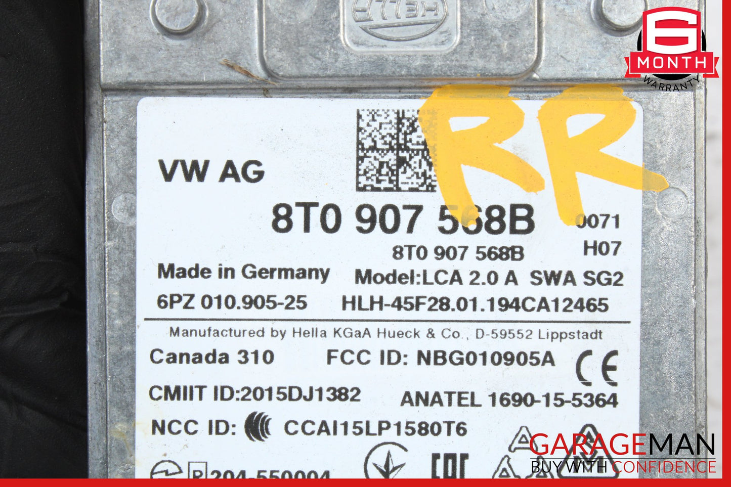 2015-2021 Porsche Macan 95B Rear Right Lane Assist Blind Spot Radar Sensor OEM