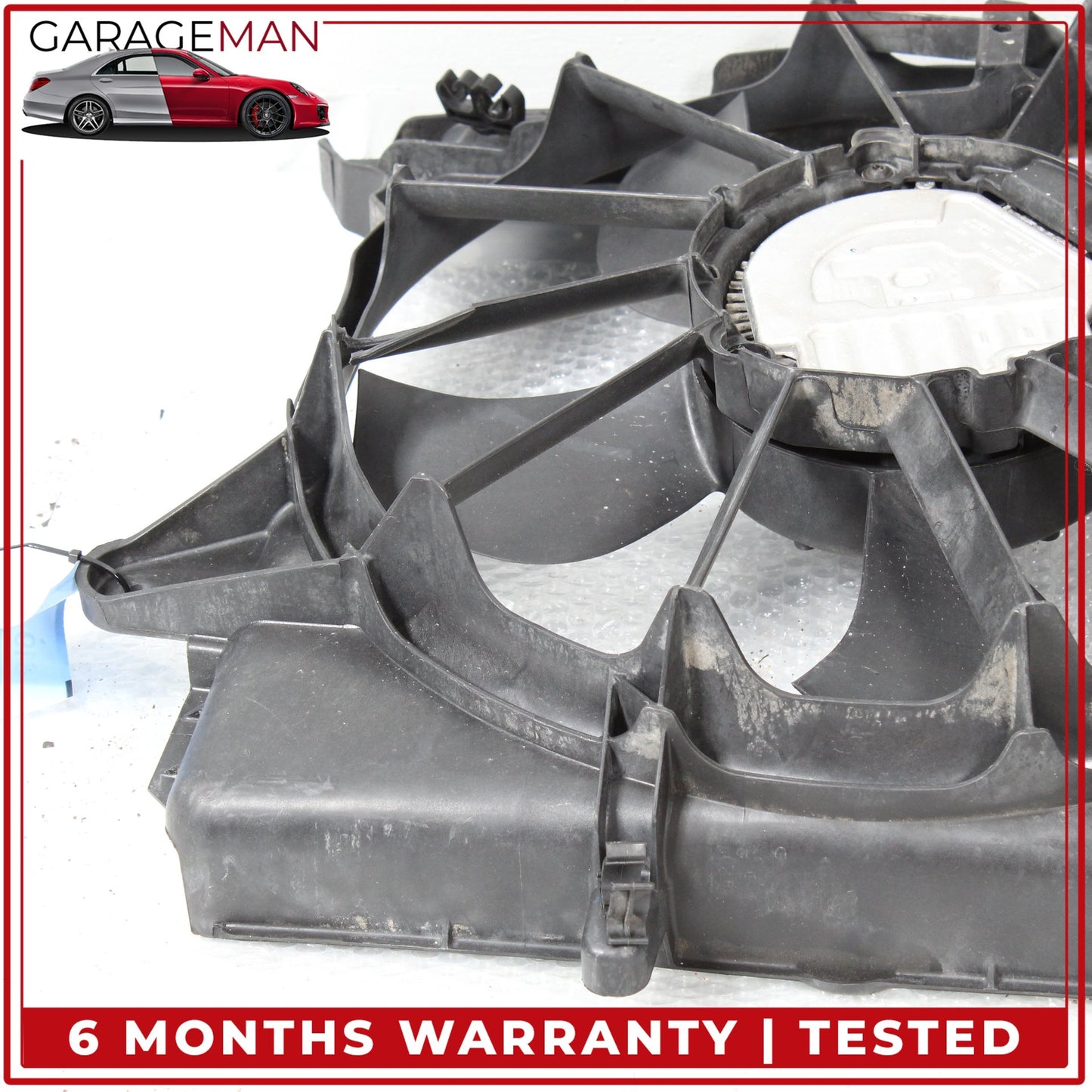 2014-2019 Chevrolet Silverado 1500 Radiator Cooling Dual Fan Motor Assembly OEM