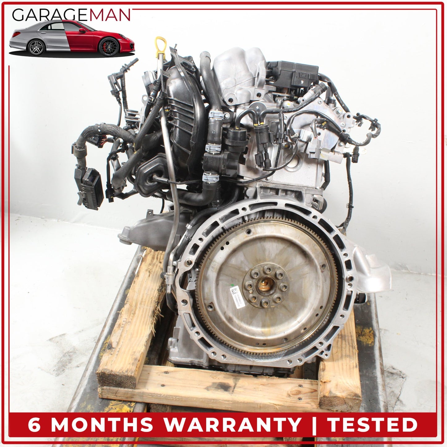 2015-2020 Mercedes W205 C300 SLC300 M274 2.0L Engine Motor Block Assembly OEM