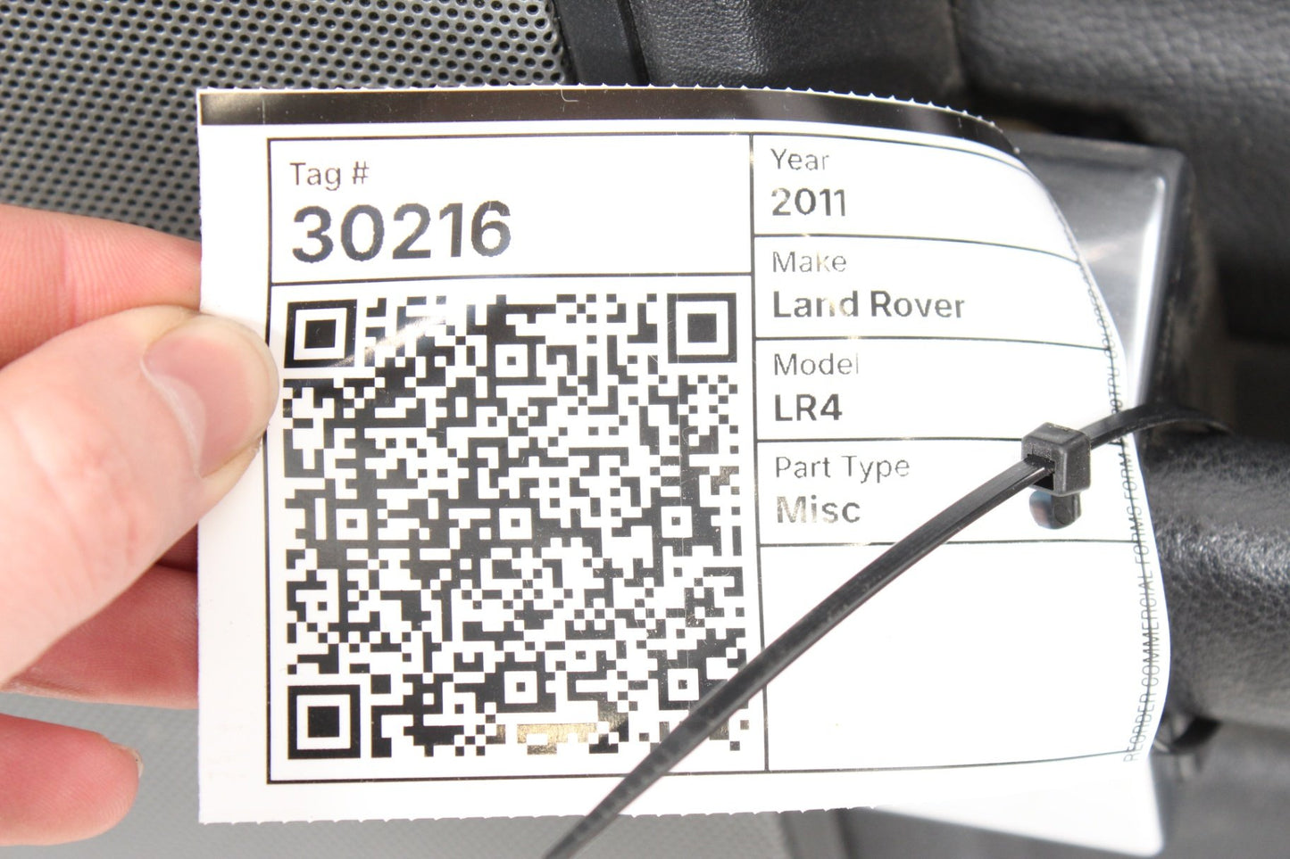 2011 Land Rover LR4 SUV Right Front Door Trim Panel AH2223942AA