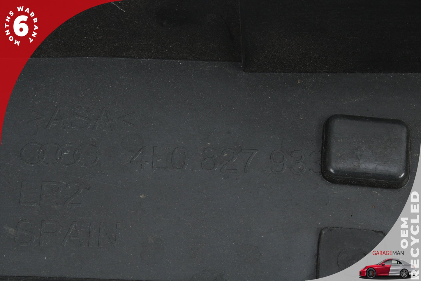 2007-2015 Audi Q7 Rear Trunk Hatch Spoiler Wing w/ Brake Light 4L0827933 OEM