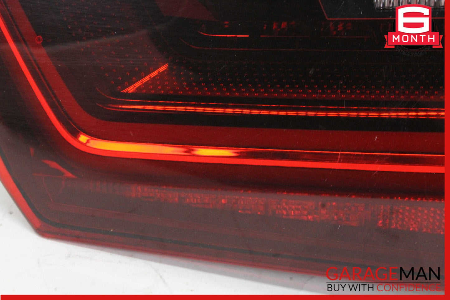 2016-2018 Audi A6 S6 Rear Right Passeenger Side Inner LED Tail Light Lamp OEM