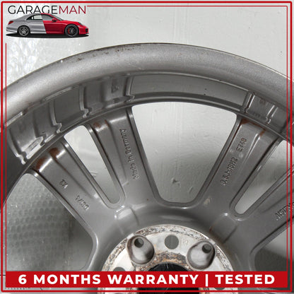 2014-2016 Mercedes W212 E350 Twin 5 Spoke Wheel Rim 8.5JX18H2ET48 2124015702 OEM