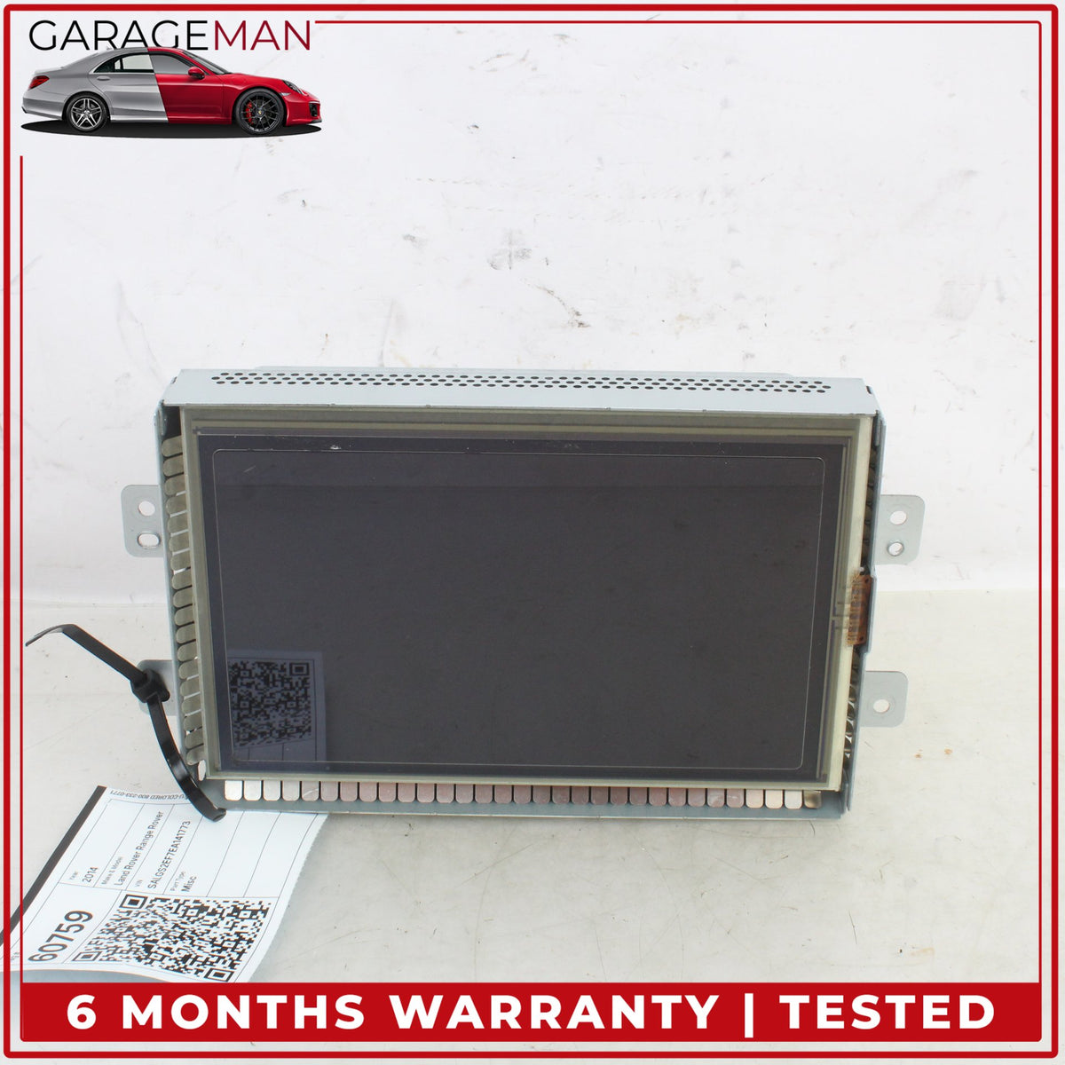2014 Range Rover L405 Navigation Climate Touch Screen Monitor Display OEM