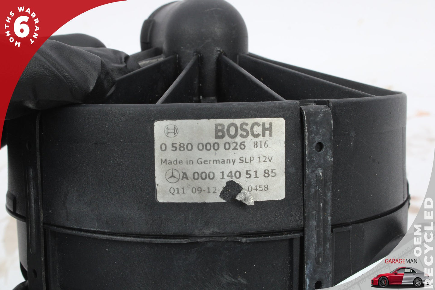 2003-2010 Mercedes W221 S550 Secondary Air Smog Pump Bosch 0001405185 OEM