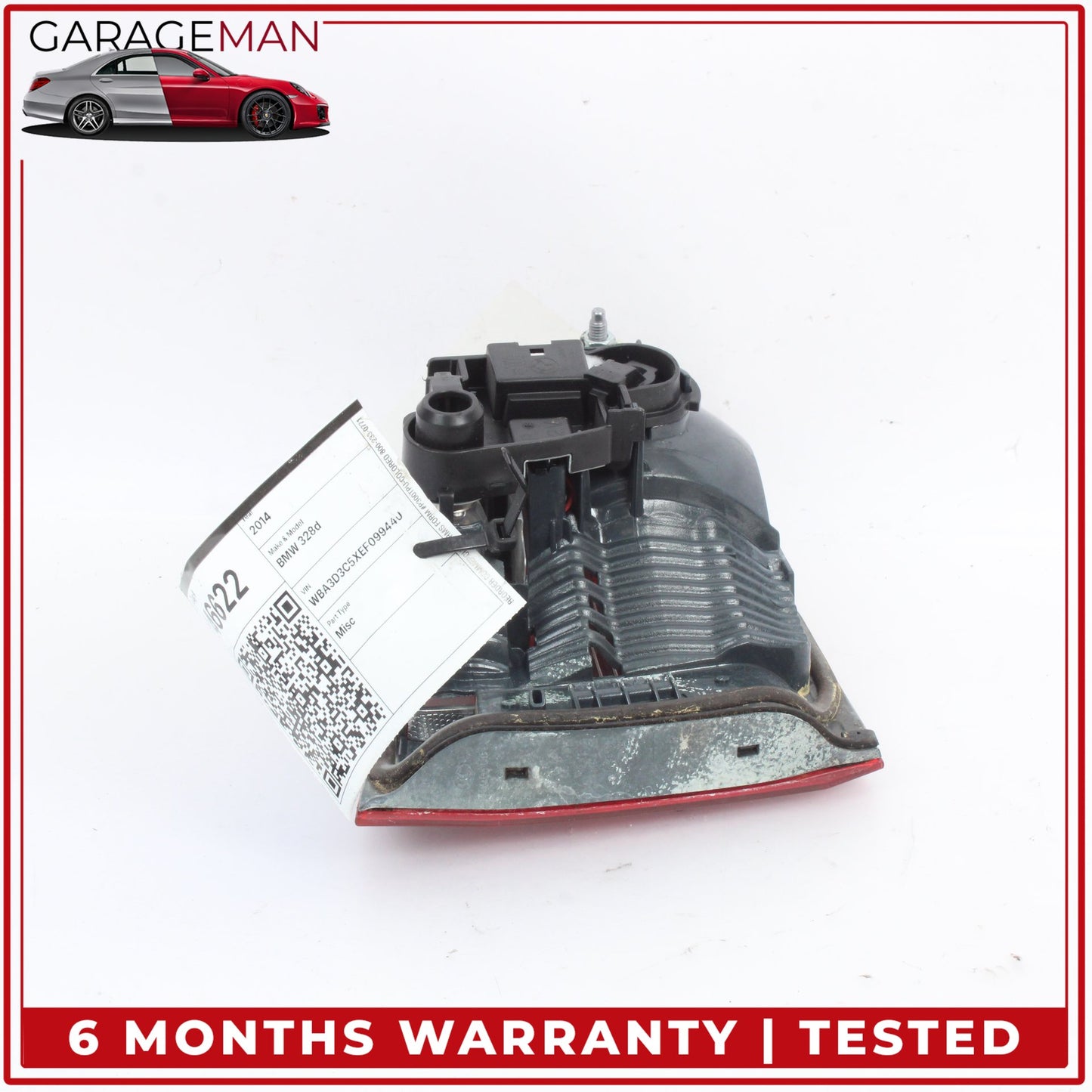 2012-2018 BMW 328d Sedan Rear Right Inner Tail Light 63217259916 OEM