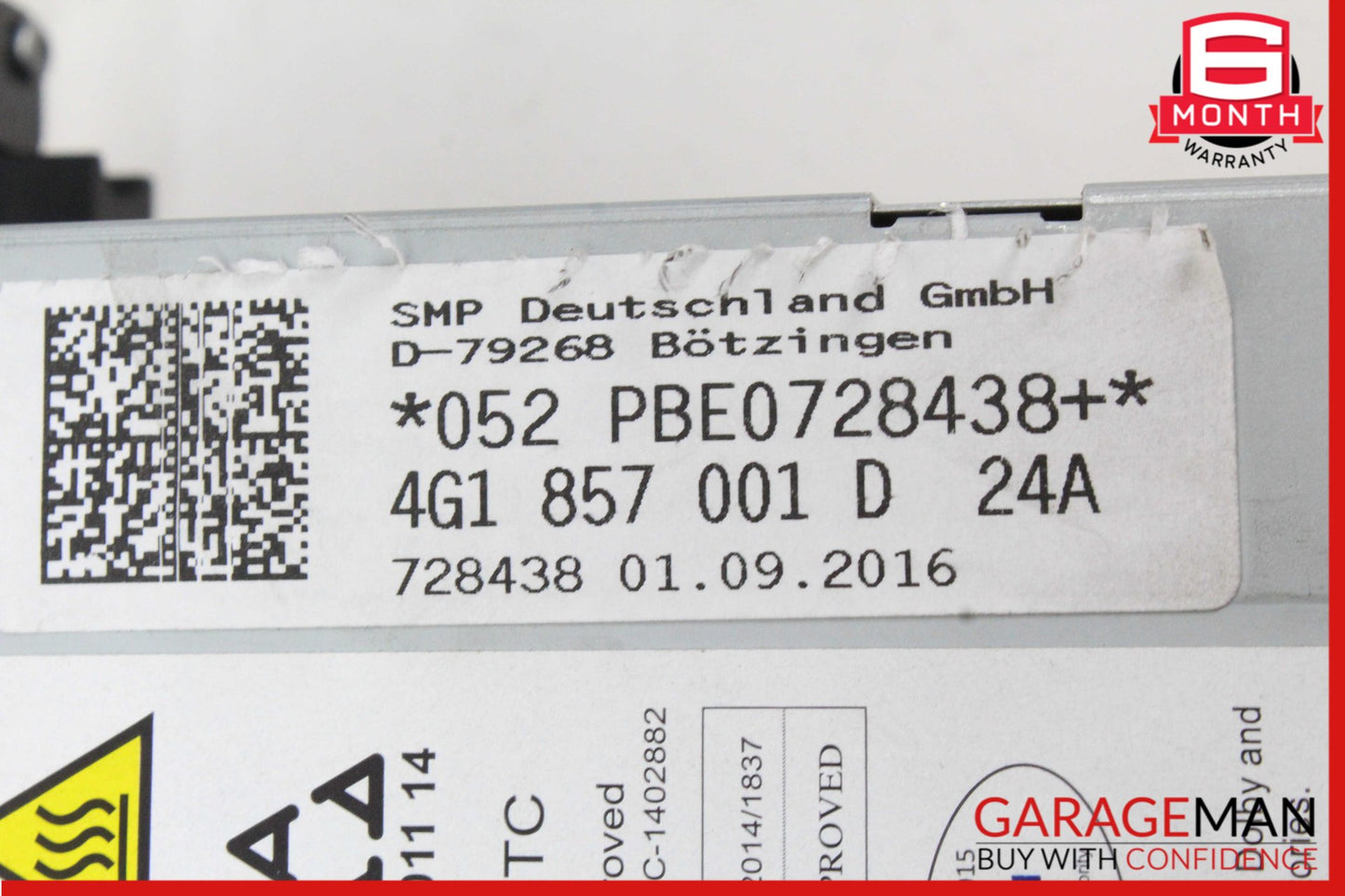 2012-2018 Audi A6 A7 Dash Multi Media Audio Radio Receiver Player 4G1035025C OEM