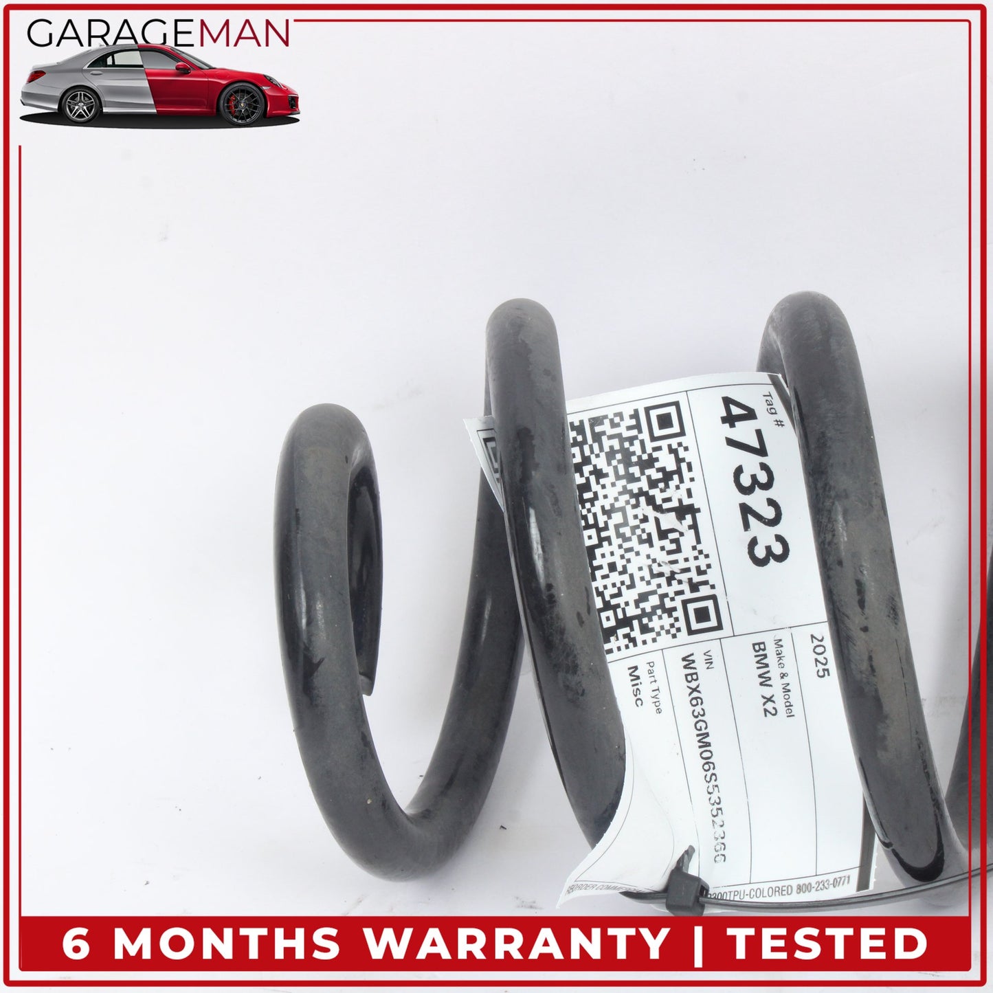 2024-2026 BMW X2 U10 SUV Rear Coil Spring 8838149 OEM
