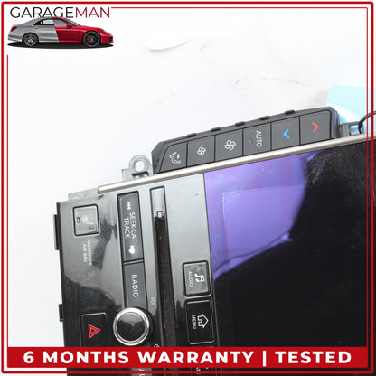 2017-2020 Infiniti Q50 V37 Red Sport Climate Control Radio Panel 253914HB3D OEM