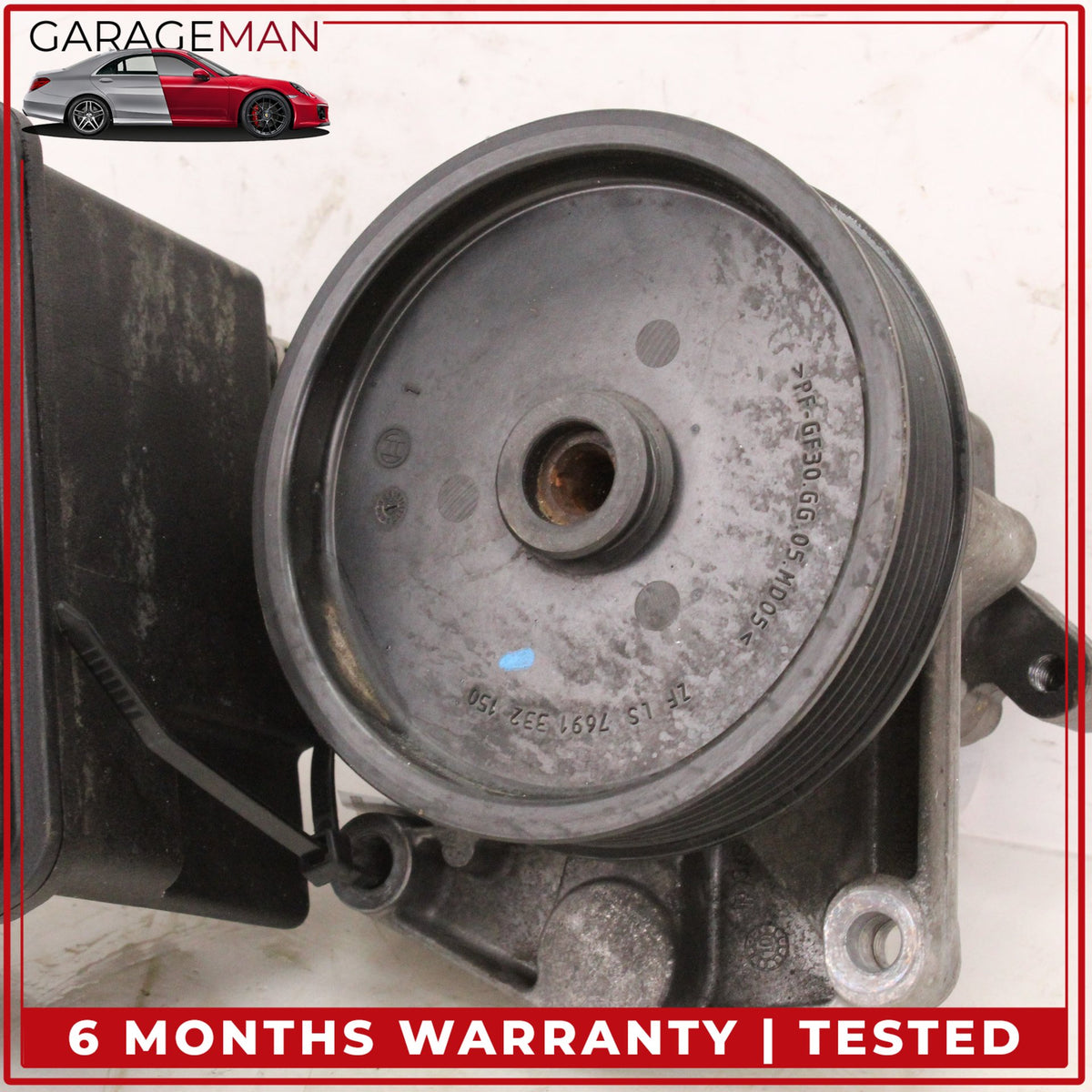 2008-2011 Mercedes-Benz C300 W204 Power Steering Pump Reservoir Tank 0004602383 OEM