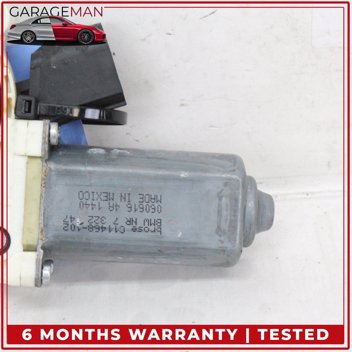2011-2018 BMW X3 X4 F25 F26 Front or Rear Left Side Window Regulator Motor OEM