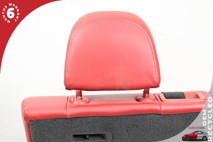 2018-2020 Audi SQ5 SUV Rear Left Driver Side Complete Seat Assembly Red OEM