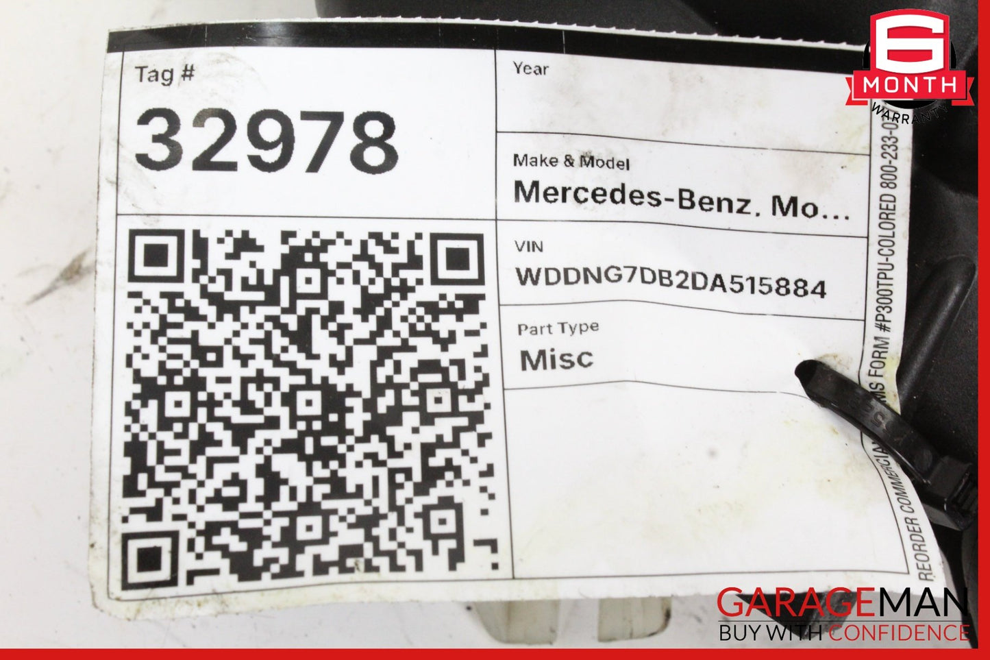 2010-2013 Mercedes-Benz S550 W221 Coolant Overflow Reservoir 2215000349 OEM
