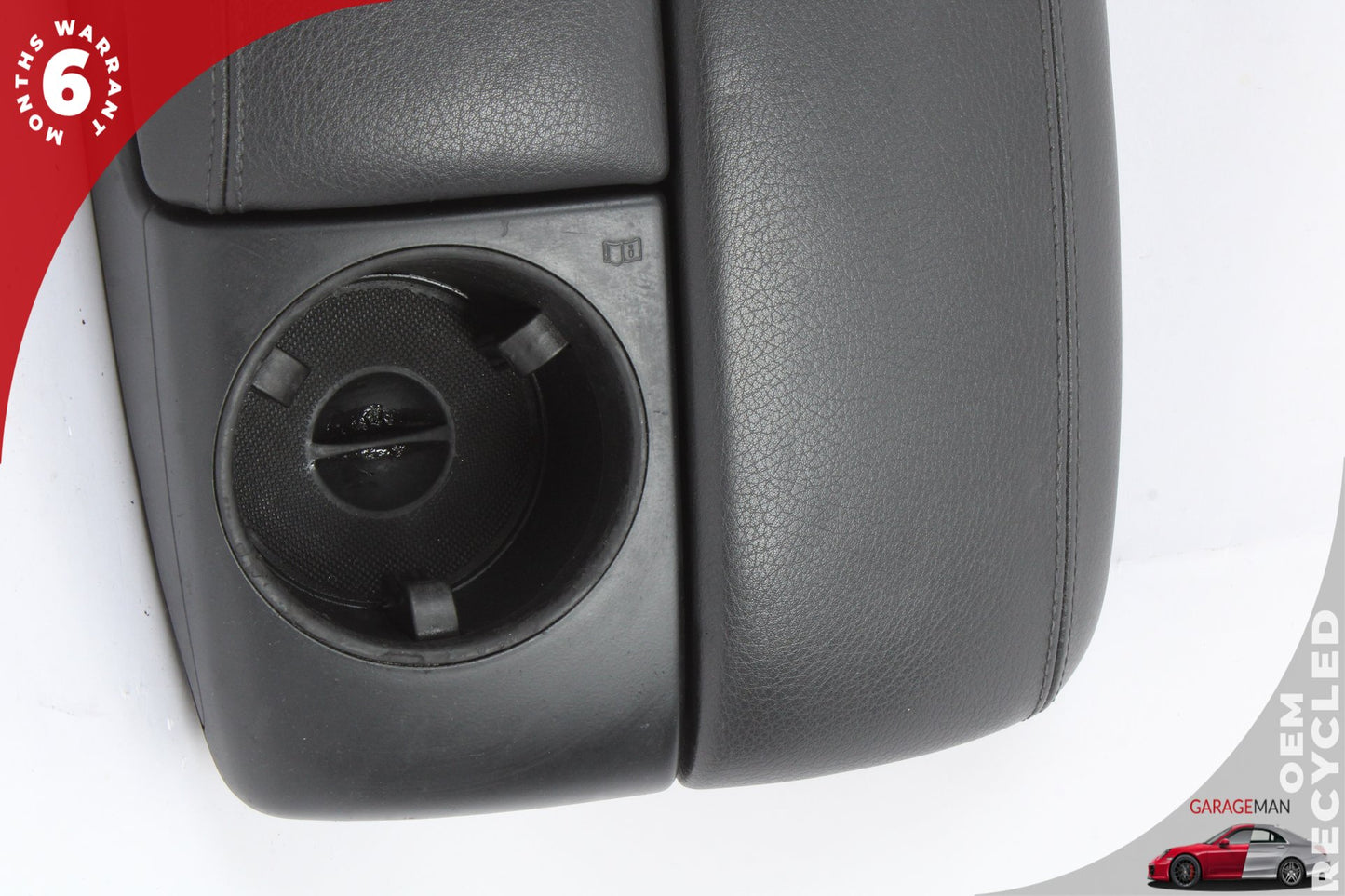 2007-2015 Audi Q7 Front Center Console Arm Rest Lid w/ Cup Holder 4L1864207 OEM