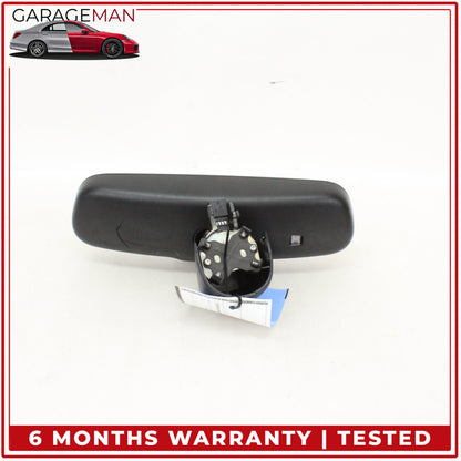 2012-2018 Audi A6 Front Upper Windshield Rear View Mirror Black 8T0857511 OEM