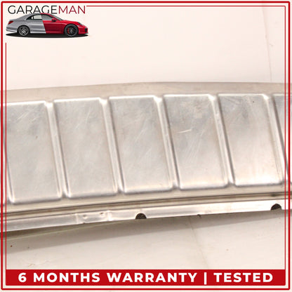 2003-2010 Porsche Cayenne 955 957 Rear Trunk Cargo Sill Scuff Plate Chrome OEM