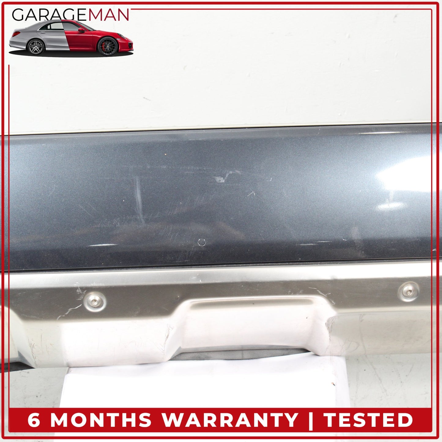 2009-2011 Mercedes W164 ML350 ML550 Base Rear Bumper Cover Assembly Gray OEM