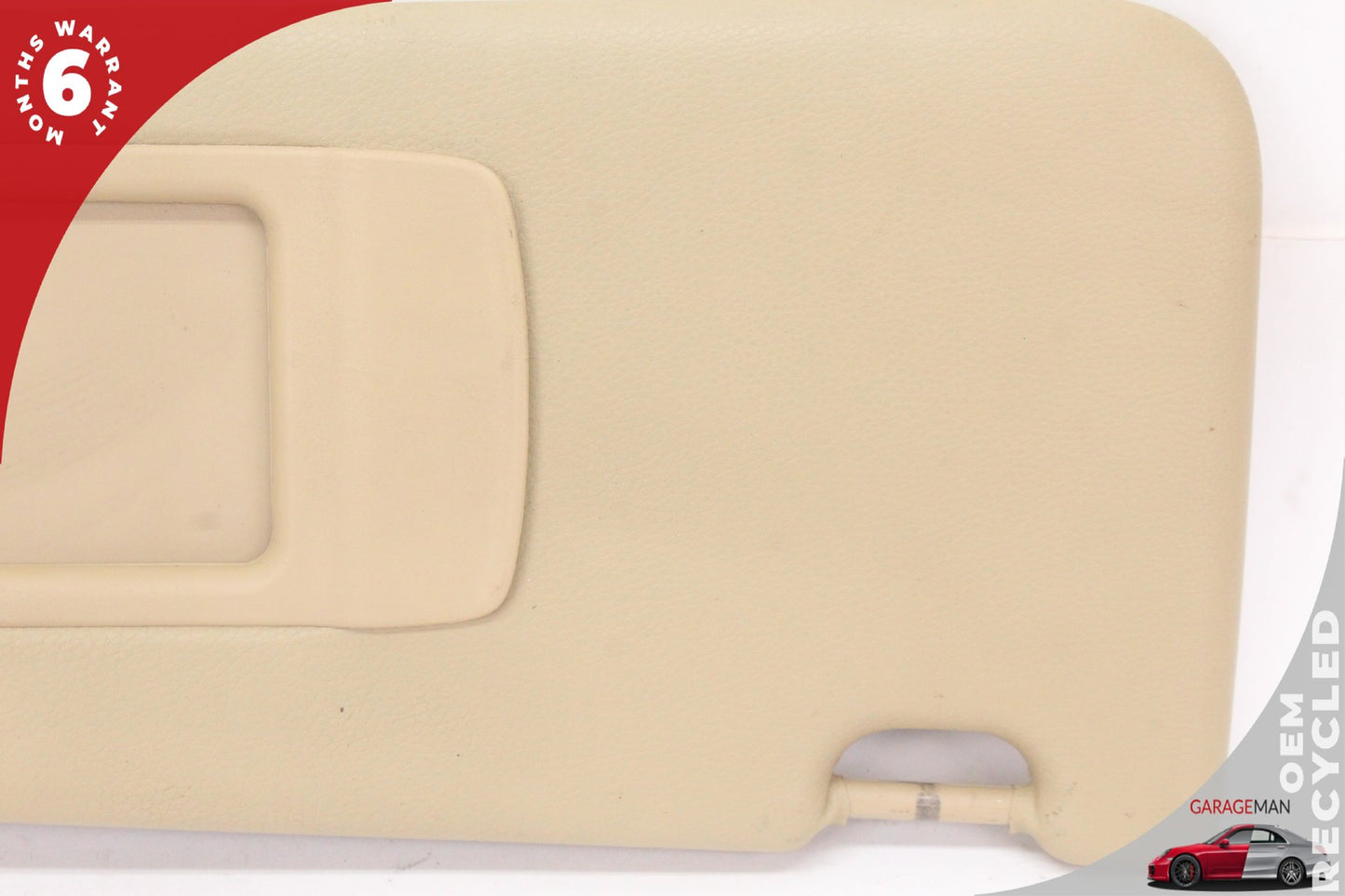 2013-2015 BMW X1 E84 Front Right Passenger Side Sun Visor Beige w/ Mirror OEM