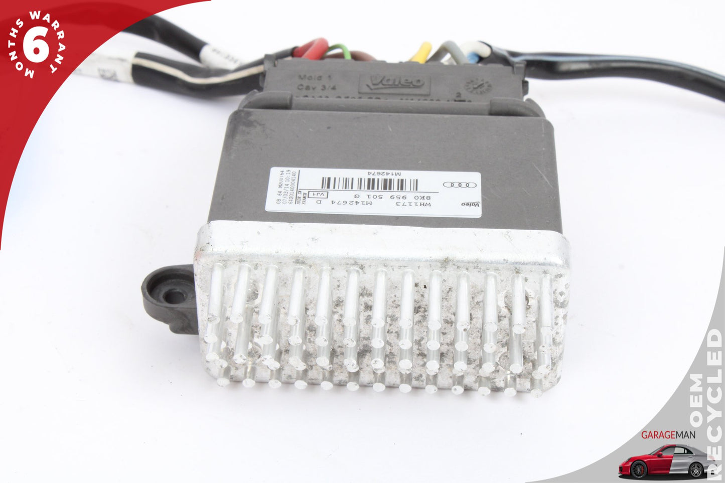 2009-2016 Audi A6 A4 A5 Radiator Cooling Fan Control Module Unit 8K0959501G OEM