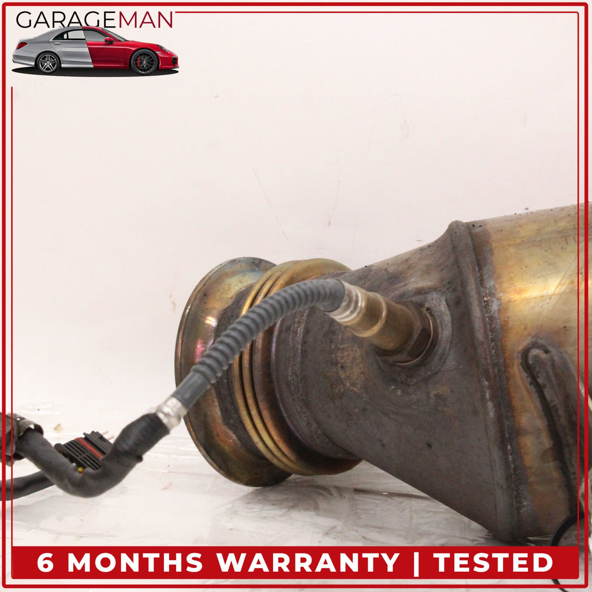 2009-2018 BMW 740i 535i 640i X5 X6 3.0L N55 Engine Exhaust Downpipe 7599198 OEM