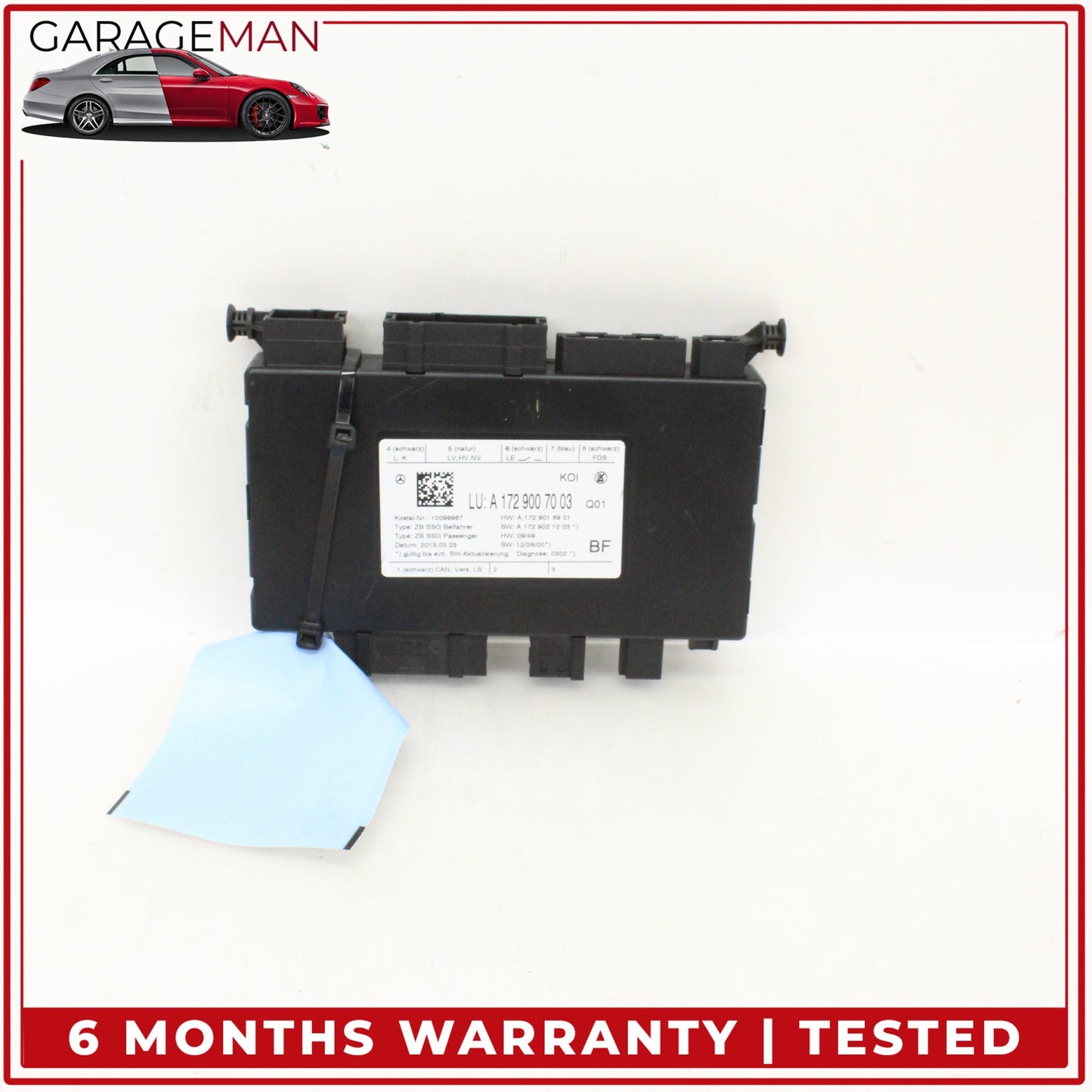 2008-2020 Mercedes W218 CLS550 Front Right Seat Control Module 1729007003 OEM