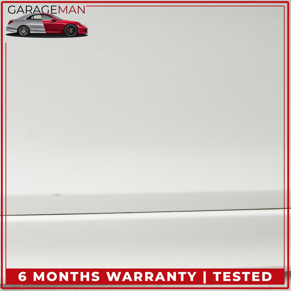 2007-2015 Audi Q7 Rear Right Side Door Shell Glacier White Metallic OEM