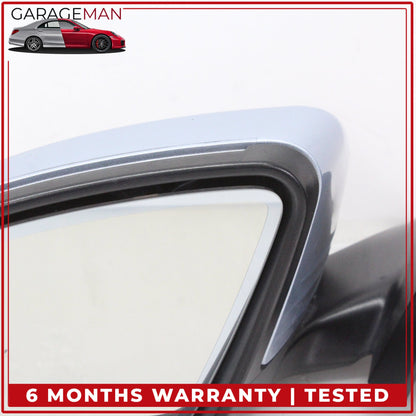 2015-2016 Mercedes W205 C300 Front Left Door Rear View Mirror w/ Blind Spot OEM