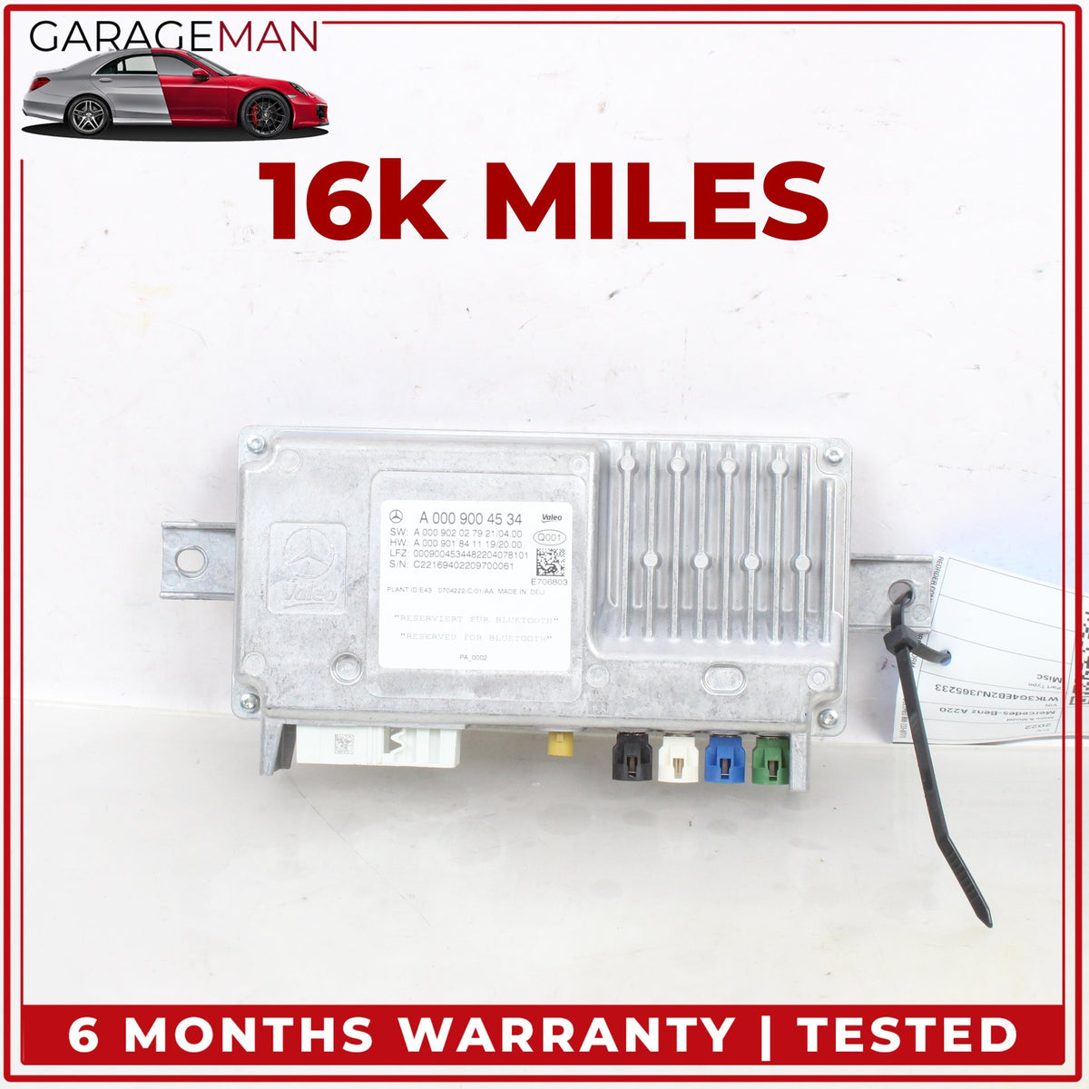 2019-2026 Mercedes W177 A220 Parking Aid Assist Control Module 0009004534 OEM