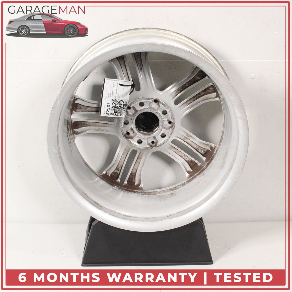 2015-2020 Mercedes X156 GLA250 Front or Rear Side Wheel Rim 7JX18H2 ET46 OEM