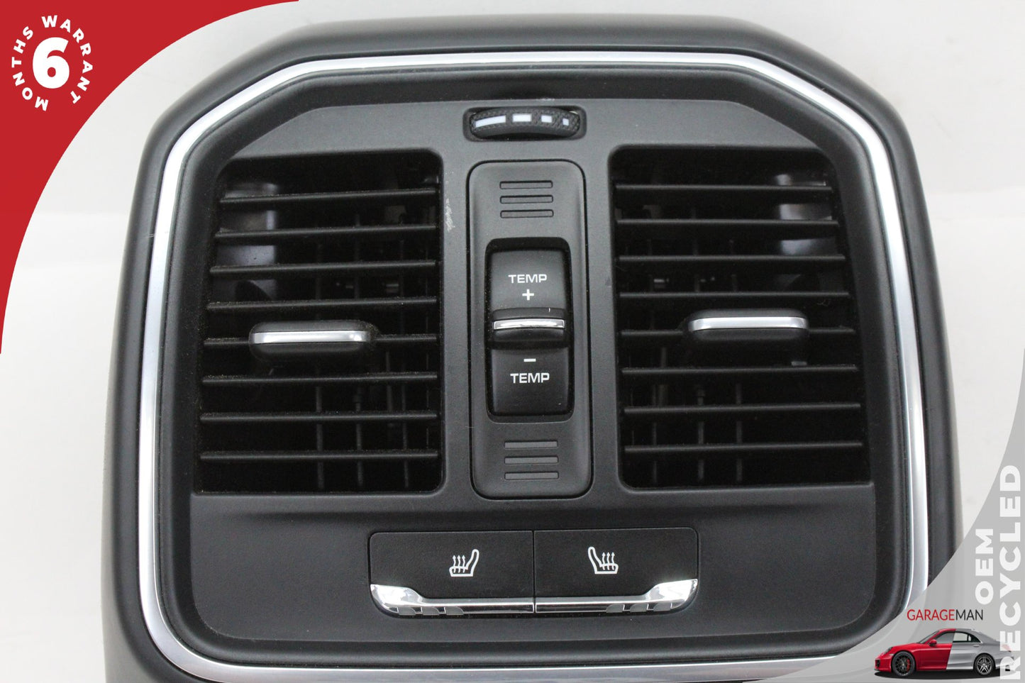 2015-2018 Porsche Macan 95B Rear AC Climate Control Seat Heated Vent w/ Trim OEM