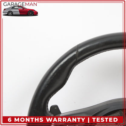 2015-2020 Jaguar F-Type X152 Steering Wheel Flat Bottom w/ Paddle Shifters OEM
